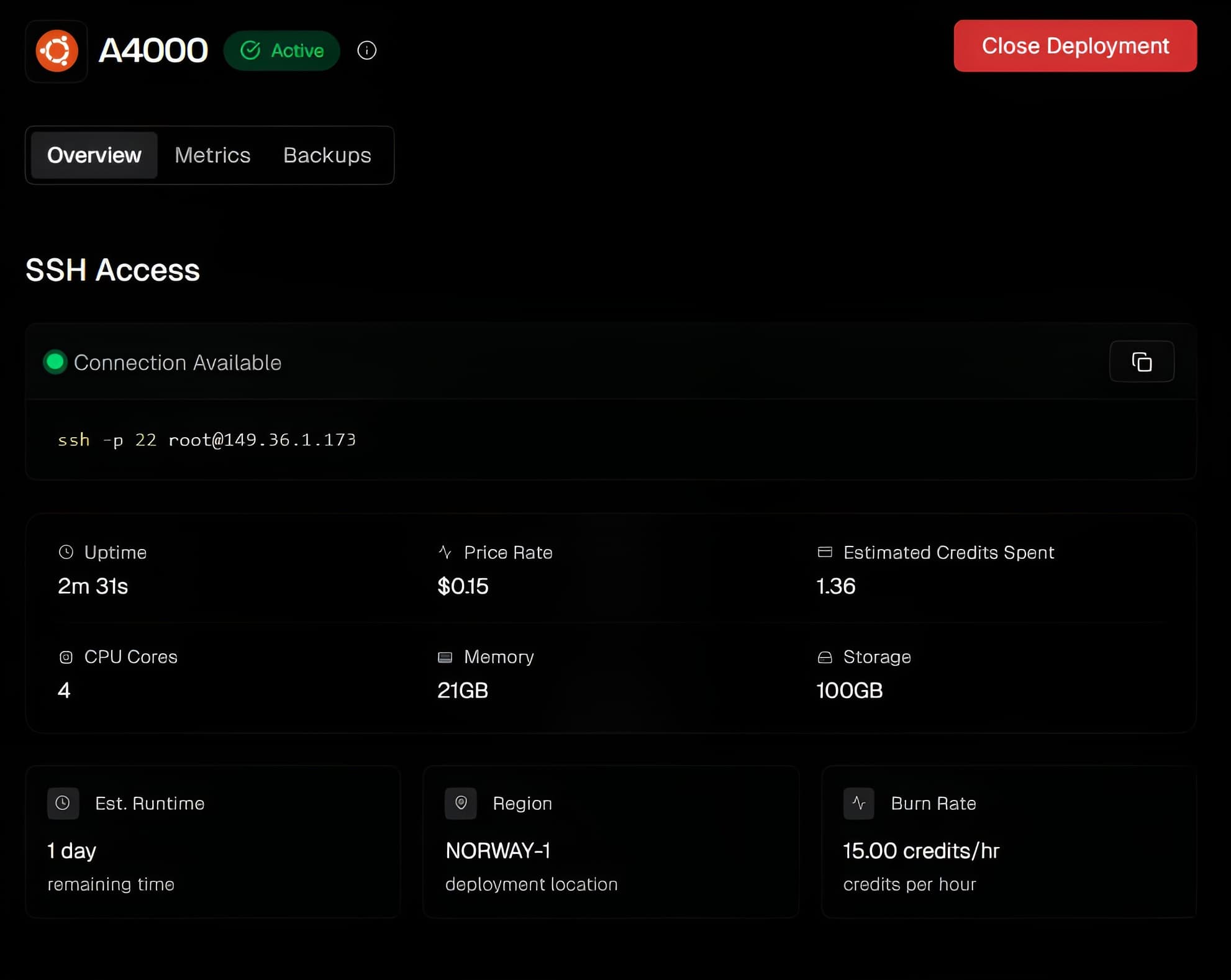 Deploy and Start Using
