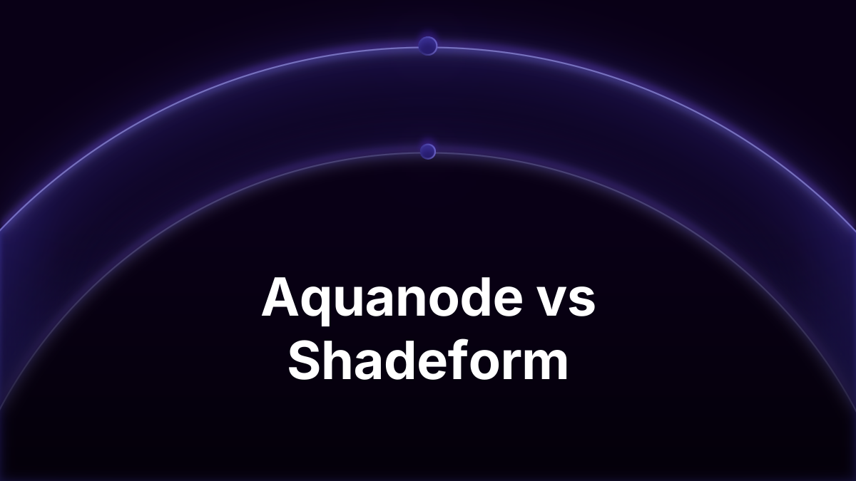 Aquanode vs Shadeform: What's the Real Difference for GPU Buyers in 2025?